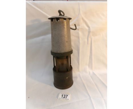 An old miner's lamp