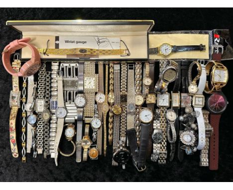 Collection of Wristwatches, leather and bracelet straps, Avia, Sempre, Superdry, Sekonda, Ingersoll, Rotary, CK, Q &amp; Q, R
