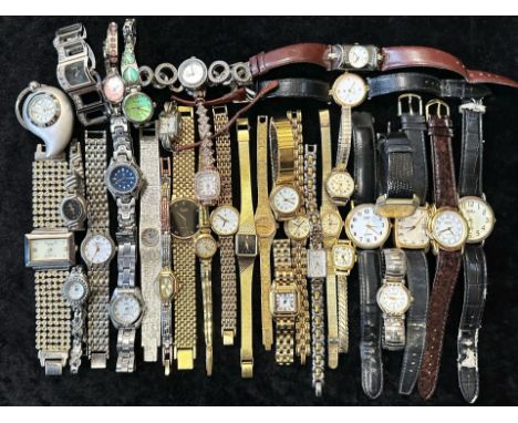 Collection of Wristwatches, leather and bracelet straps, Next, Citron, Casio, JPS, Sekondaq, Rotary, Limit, Seksy, Oris, Time