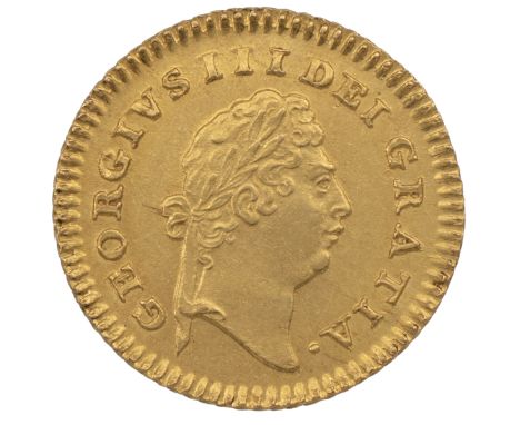 1797 George III gold Third Guinea (S 3738, Bull EGC 867). Obverse: first laureate head, facing right with 'GEORGIVS III DEI G