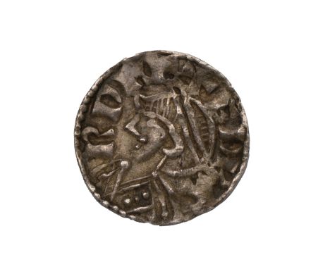 Edward the Confessor silver Penny, small flan type (1048-1053), London, &AElig;gelric (S 1175, North 818, BMC II). Obverse: d