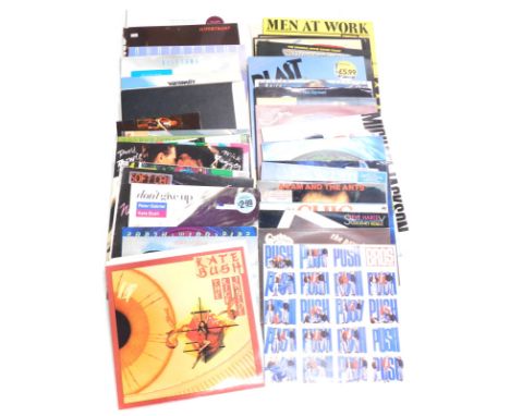 A quantity of LP records, to include Soft Cell (box set), Sparks, Vangelis, Paul Young, Men At Work, Kate Bush, Michael Jacks