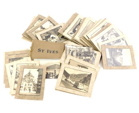 A quantity of mounted holiday photographs, relating to travels around Europe bearing date 1938, pre-First World War showing f