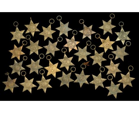 1939-45 Star (10), three named in varying styles ‘35017/PJO Sub/Major Abuzar Khan.; 1214565 Ul/Nk. Ghulam Sarwar; 7009507 Sul