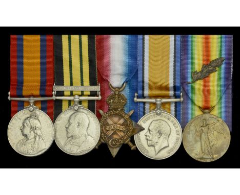 Five: Leading Seaman W. J. Owen, Royal Navy, who was Mentioned in Despatches for services in Submarines in 1918  Queen’s Sout