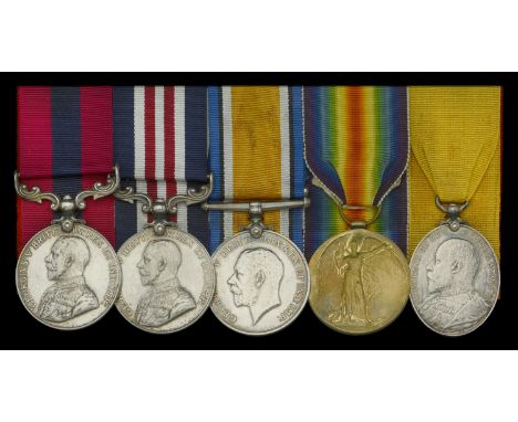 A Great War ‘Canal du Nord, September 1918’ D.C.M. and ‘Western Front’ M.M. group of five awarded to Company Sergeant-Major A