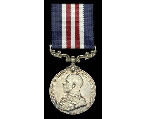 A Great War ‘Western Front’ M.M. awarded to Private F. J. Beardmore, 1st/4th Battalion, Royal Berkshire Regiment, who was dis