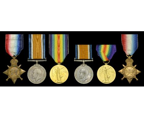 Three: Acting Sergeant A. Orr, 16th Battalion, Canadian Infantry 1914-15 Star (420962 Pte. A. Orr. 16/Can: Inf:); British War