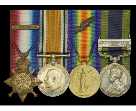 Four: Colonel J. C. Freeland, C.B., C.B.E., 35th Sikhs, Indian Army, who was four times Mentioned in Despatches  1914 Star, w