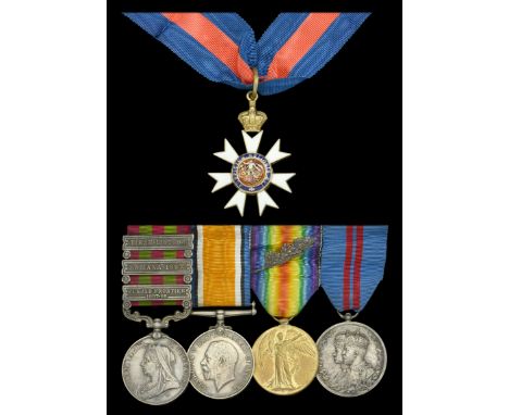 A Great War C.M.G. group of five awarded to Lieutenant-Colonel C. T. Hudson, Indian Medical Service  The Most Distinguished O