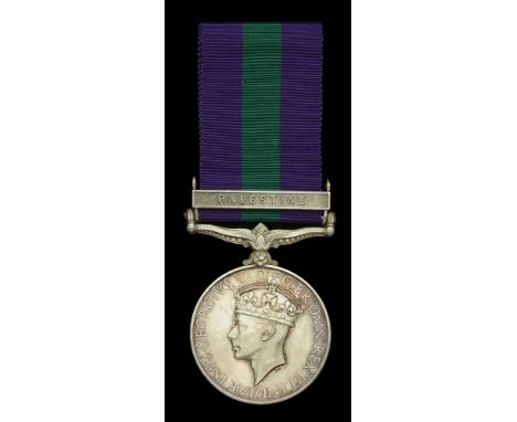 General Service 1918-62, 1 clasp, Palestine (5333758 Pte. E. Stillman. R. Berks. R.) extremely fine £70-£90