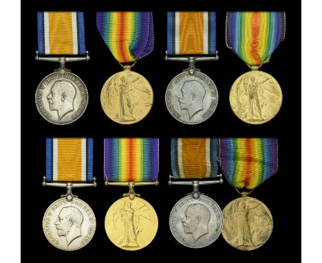 Pair: Private F. A. Kirby, 5th Canadian Infantry British War and Victory Medals (426538 Pte. F. A. Kirby. 5-Can. Inf.); toget