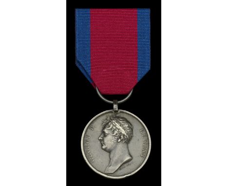 Waterloo 1815 (William Comrie, Royal Artill. Drivers.) fitted with original steel clip and later small ring suspension, light