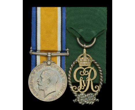 Pair: Commander W. F. Caborne, C.B., Royal Naval Reserve  British War Medal 1914-20 (Commr. W. F. Caborne. R.N.R.); Royal Nav