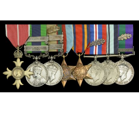 A Second War ‘Burma Operations’ O.B.E. group of eight awarded to Lieutenant-Colonel C. H. K. Willans, Royal Army Service Corp