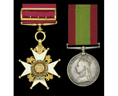 A Victorian C.B. pair awarded to Colonel T. Higginson, 1st Punjab Infantry, Indian Army  The Most Honourable Order of the Bat