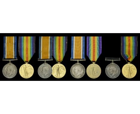 Pair: Private W. H. Brierley, Royal Welsh Fusiliers British War and Victory Medals (70216 Pte. W. H. Brierley. R. W. Fus.) go