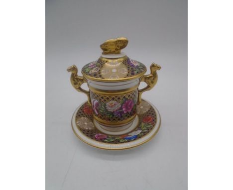 A Spode Regency Pattern Chocolate Cup