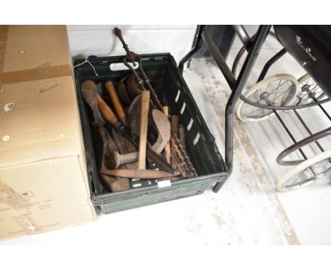 A selection of tools and hardware
