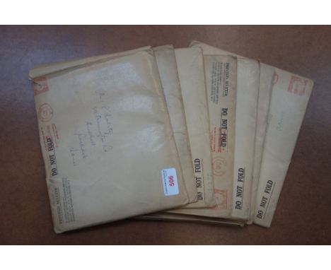 A COLLECTION OF VINTAGE CAR LITERATURE, from the Caxton Motor Engineer service, circa 1950s