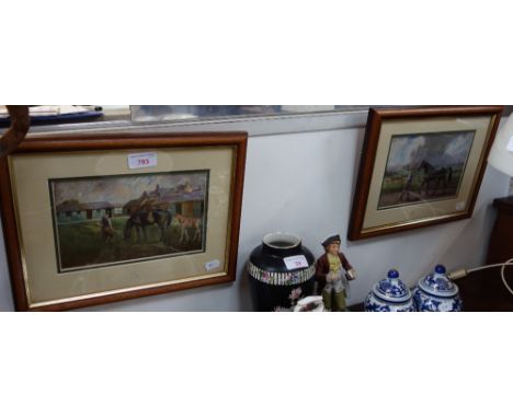 A PAIR OF PRINTS AFTER LIONEL EDWARDS