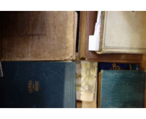 A COLLECTION OF VINTAGE DIARIES, albums and photograph albums