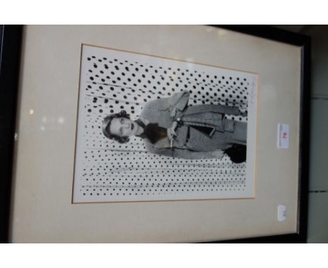 PAUL TANQUERAY 1905-1991: A photographic portrait of Gertrude Lawrence (1898-1952), signed to the margin (possibly a later pr