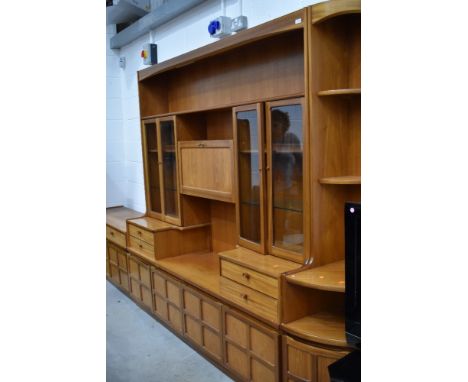 A retro styled Nathan wall unit having dresser side board and corner unit all in very good condition
Dimension approx.
Main u