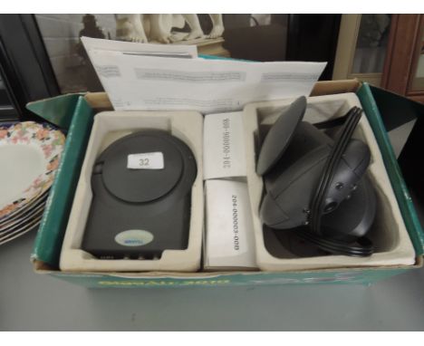 A Giga Air wireless B/W camera system