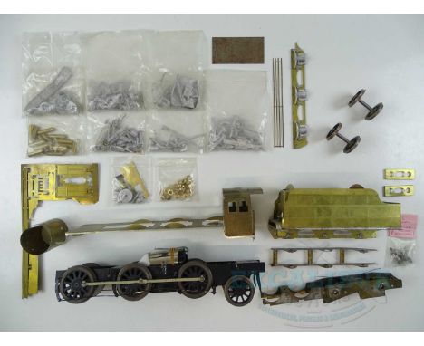 A kitbuilt O gauge coarse scale partially complete Jubilee class steam locomotive (a/f - some parts will be required to compl