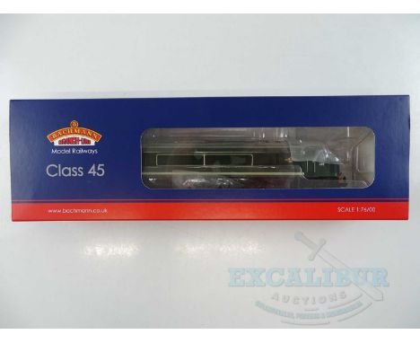 A BACHMANN OO gauge 32-678DS Class 45 diesel locomotive in BR green livery numbered D55 'Royal Signals', DCC Sound fitted - V