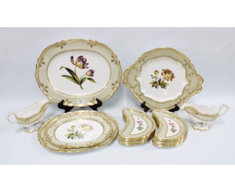 A collection of Spode fine bone china botanical patterned tableware to include Wild Rose and Convolvulus, etc (18) 