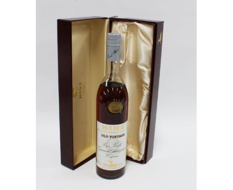 Hine Old Vintage Tres Vieille Grande Champagne Hine Cognac, boxed. 