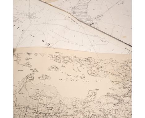 A QUANTITY OF ORDNANCE SURVEY MAPS, Waterboard and National Grid examples, dating from 1912 onwards to include various Oxford