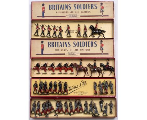 A QUANTITY OF BRITAINS SOLDIERS to include Gurkha, Somerset Light Infantry, French Solders, Evzones Japanese, Queens Regiment