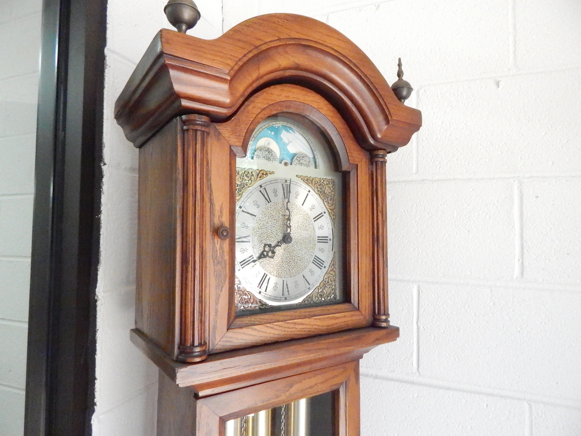 VINTAGE PIPER GRANDFATHER CLOCK