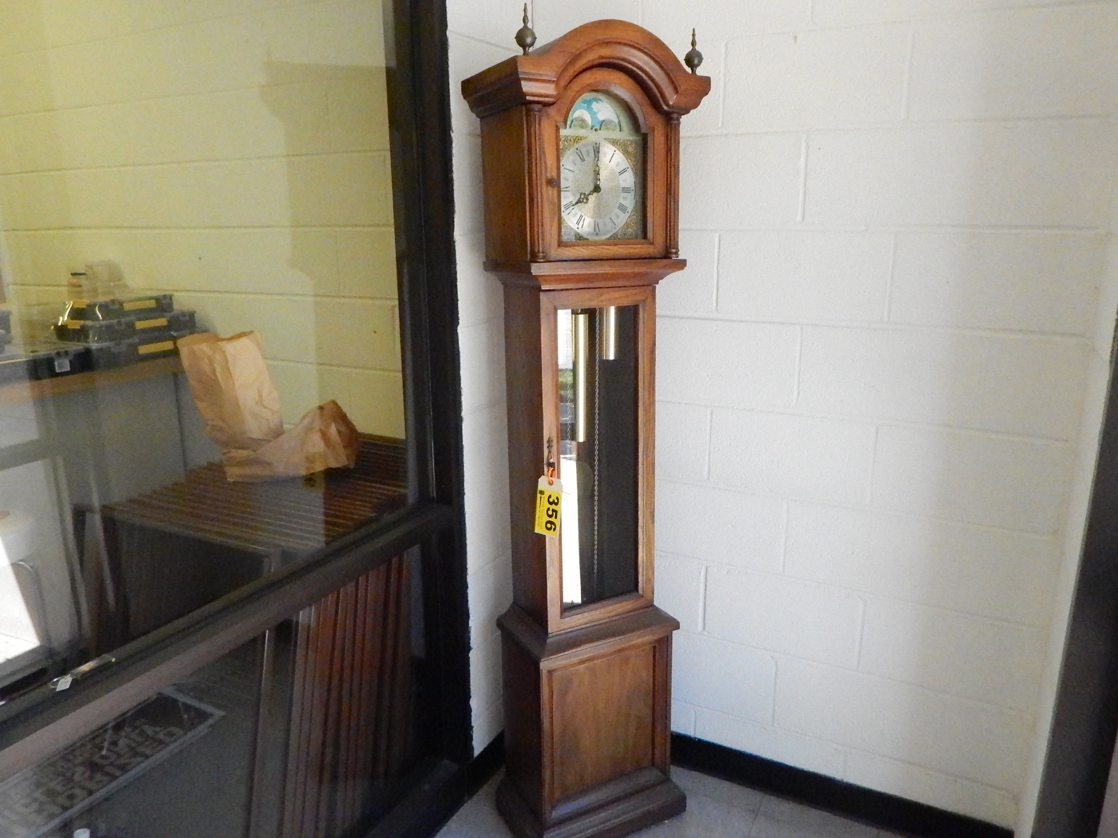 VINTAGE PIPER GRANDFATHER CLOCK