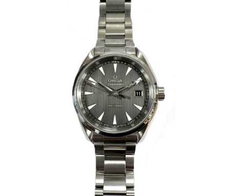 Omega - A steel 'Seamaster Aqua Terra' wristwatch,  circa 2015, model 231.10.39.60.62.001, serial number 92073122, circular t