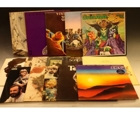 Vinyl Records - LP's including Kevin Ayers - Bananamour - SHVL 807; Yes - Relayer - K50096; Gordon Giltrap - Visionary - TRIX
