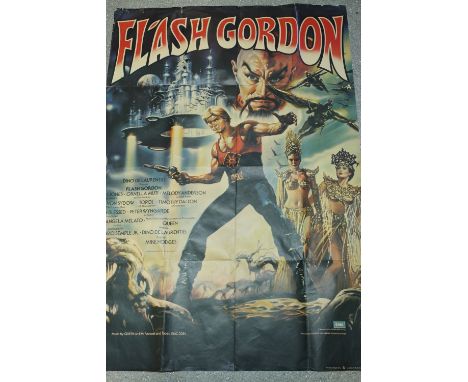 Movie Posters - a Flash Gordon foyer poster EMI 1980