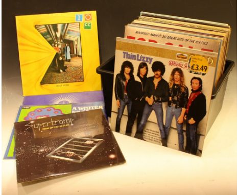 Vinyl Records - LP's including Thin Lizzy - Whisky in the Jar - 822 694-1; 10cc - Sheet Music - UKAL 1007; Big Country - The 