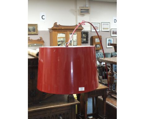 A LARGE RETRO STYLE HANGING LAMP