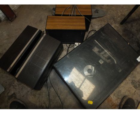 A FIDELITY VA10 RECORD PLAYER TOGETHER WITH ANOTHER (2)