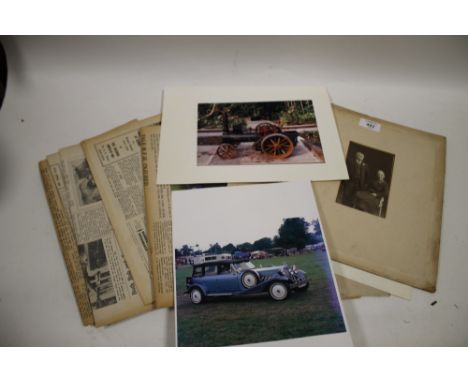 A COLLECTION OF VINTAGE EPHEMERA ETC. 