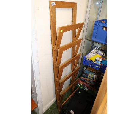 Light Oak Magazine wall rack 