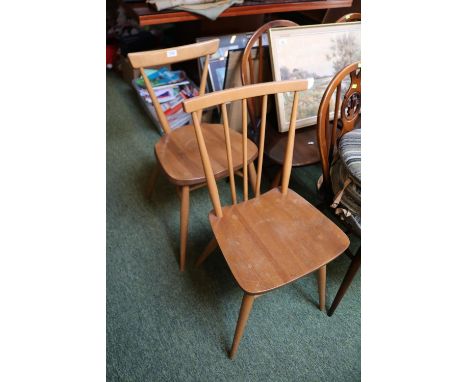 Pair of Ercol Chairs pattern 2056 C.1960 