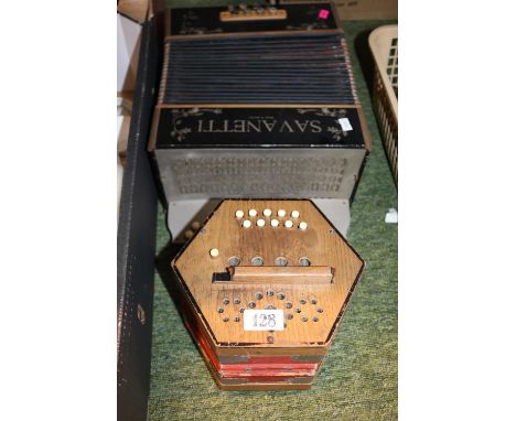 Savanetti Piano accordion and A Vintage Accordion 