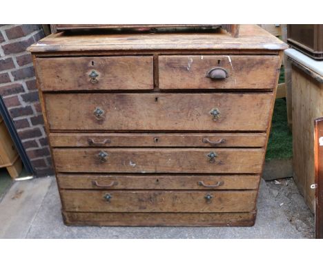19thC Chest of Drawers with assorted Tools 