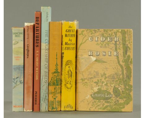 COLLIS. MAURICE, Into Hidden Burma, 1953 First Edition, The Great Within by Maurice Collis, Cider with Rosie by Laurie Lee, F