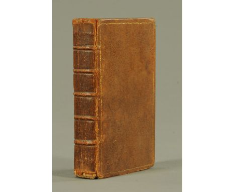 MILTON. JOHN, Paradise Lost, poem in 12 books, printed for Jacob Thomson, London 1725. CONDITION REPORT: The book is in gener